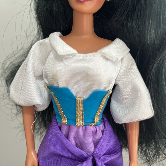 Vintage Gypsy Magic Horse The Hunchback of Notre Dame Disney & Esmeralda Barbie - Picture 4 of 16